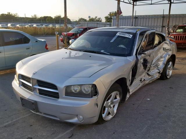 2B3CA3CVXAH118090 - 2010 DODGE CHARGER SX SILVER photo 2