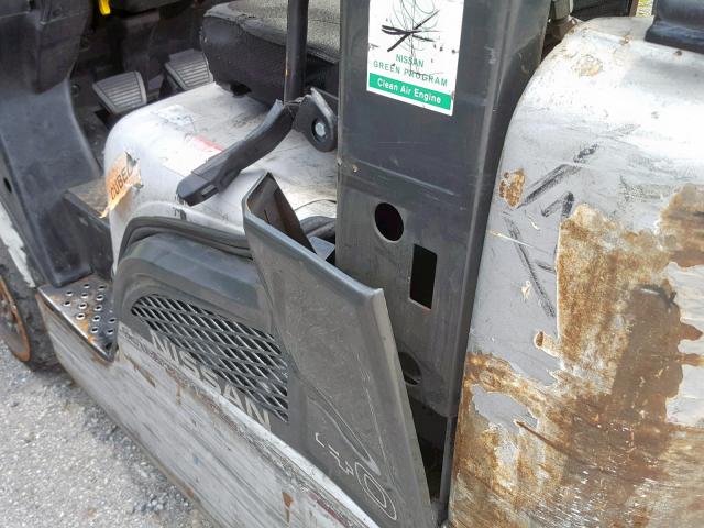 CP1F29W0328 - 2012 NISSAN FORKLIFT GRAY photo 9