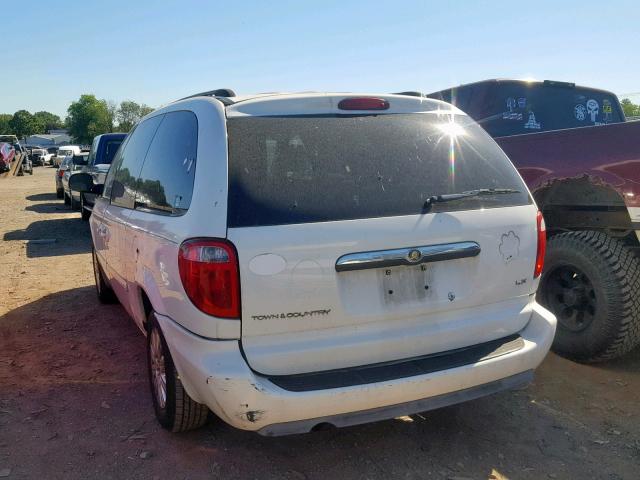 1A4GP44R36B751563 - 2006 CHRYSLER TOWN & COU WHITE photo 3