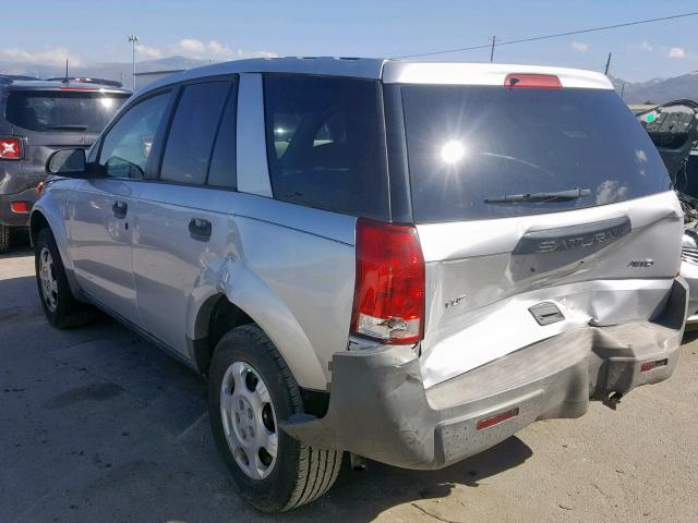 5GZCZ43D84S836494 - 2004 SATURN VUE SILVER photo 3