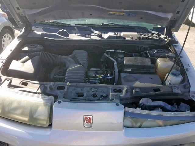 5GZCZ43D84S836494 - 2004 SATURN VUE SILVER photo 7