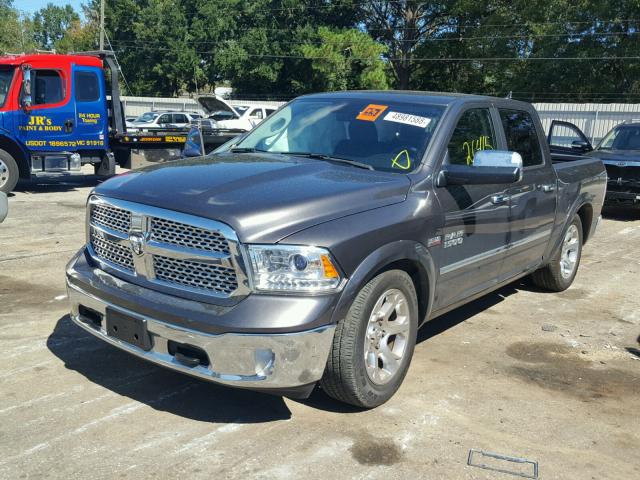 1C6RR7NT8HS690547 - 2017 RAM 1500 LARAM GRAY photo 2