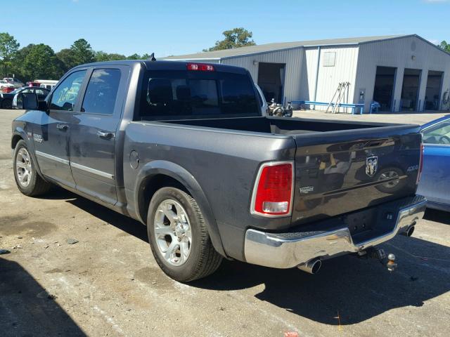 1C6RR7NT8HS690547 - 2017 RAM 1500 LARAM GRAY photo 3