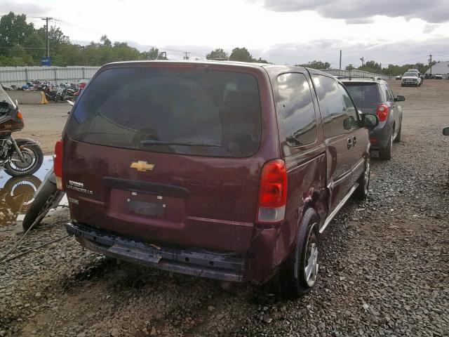 1GNDV23W28D204843 - 2008 CHEVROLET UPLANDER L 栗色 照片 9