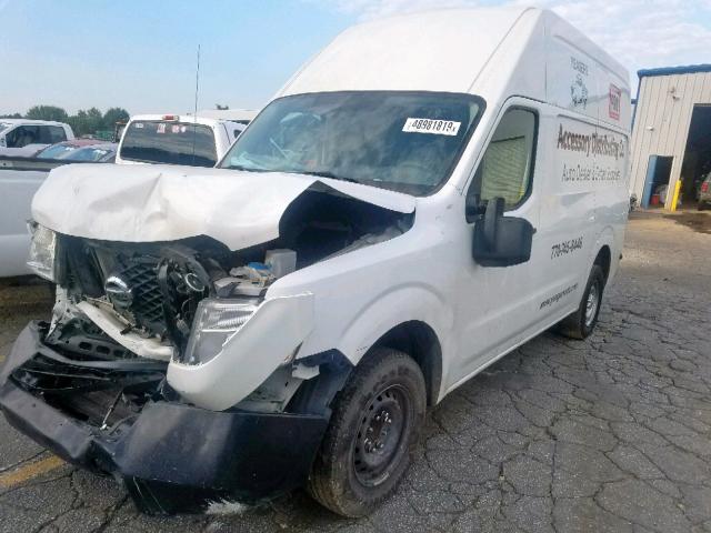 1N6BF0LY7DN102135 - 2013 NISSAN NV 2500 WHITE photo 2