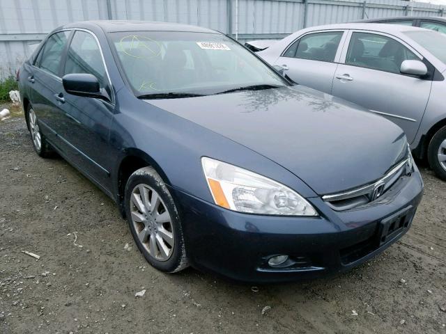 1HGCM66556A801633 - 2006 HONDA ACCORD EX GRAY photo 1