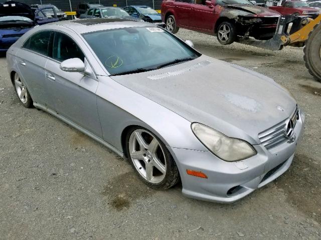 WDDDJ72X97A083892 - 2007 MERCEDES-BENZ CLS 550 SILVER photo 1