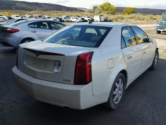 1G6DP567350160513 - 2005 CADILLAC CTS HI FEA WHITE photo 4