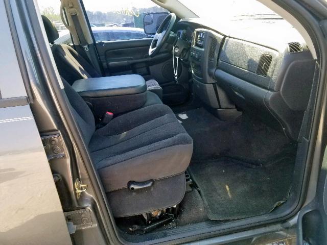 3D7KA28C64G143574 - 2004 DODGE RAM 2500 S Մոխրագույն լուսանկար 5