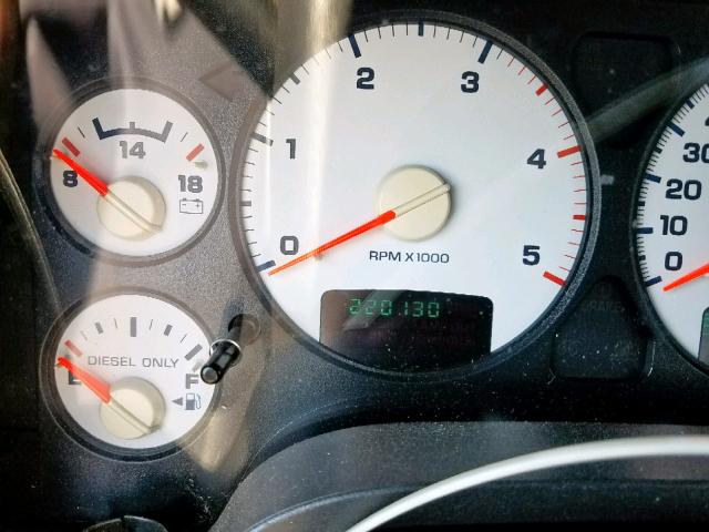 3D7KA28C64G143574 - 2004 DODGE RAM 2500 S Մոխրագույն լուսանկար 8