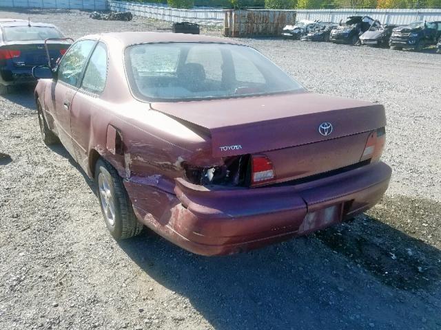 4T1CG12K9TU748056 - 1996 TOYOTA CAMRY DX MAROON photo 3