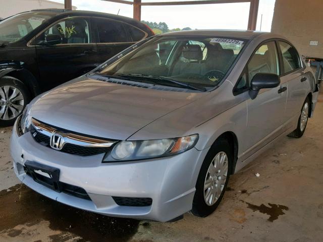 2HGFA16379H328735 - 2009 HONDA CIVIC VP SILVER photo 2