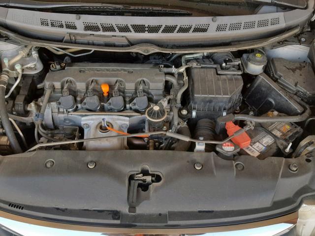 2HGFA16379H328735 - 2009 HONDA CIVIC VP SILVER photo 7