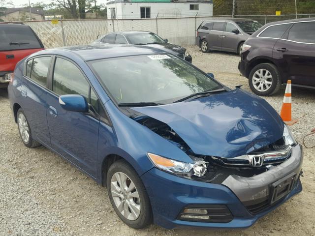 JHMZE2H74ES002267 - 2014 HONDA INSIGHT EX BLUE photo 1