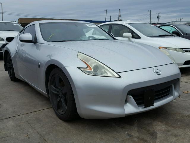 JN1AZ44E59M410292 - 2009 NISSAN 370Z SILVER photo 1