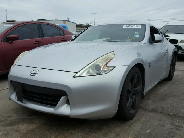 JN1AZ44E59M410292 - 2009 NISSAN 370Z SILVER photo 2