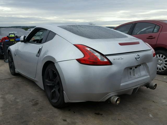 JN1AZ44E59M410292 - 2009 NISSAN 370Z SILVER photo 3