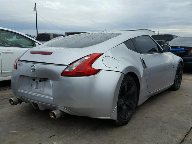 JN1AZ44E59M410292 - 2009 NISSAN 370Z SILVER photo 4