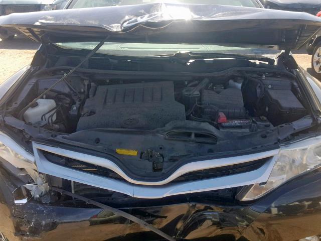 4T3ZK3BB3EU065316 - 2014 TOYOTA VENZA LE BLACK photo 7