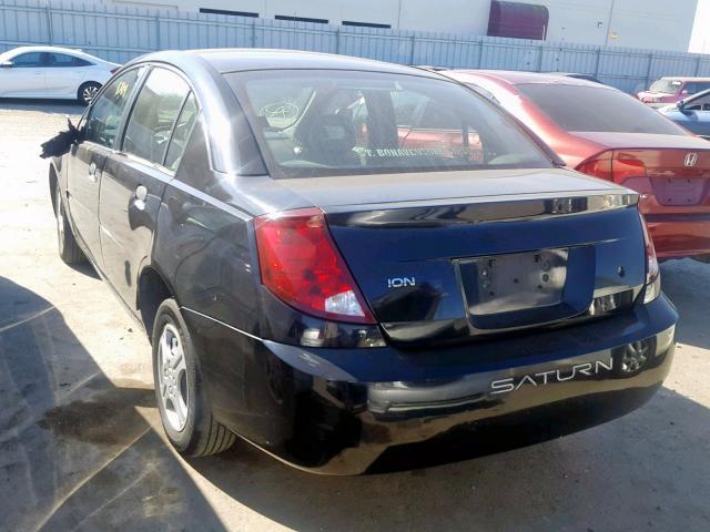 1G8AG52F64Z212931 - 2004 SATURN ION LEVEL BLACK photo 3