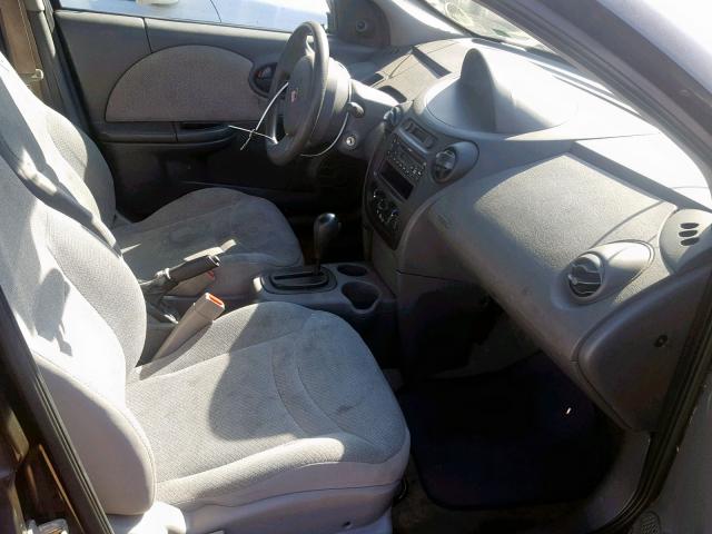 1G8AG52F64Z212931 - 2004 SATURN ION LEVEL BLACK photo 5