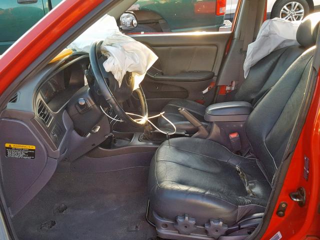 KMHDN55D92U066890 - 2002 HYUNDAI ELANTRA GL RED photo 5