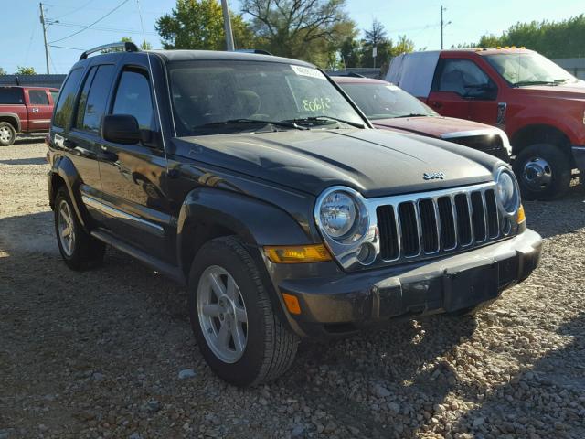 1J4GL58K96W198182 - 2006 JEEP LIBERTY LI GREEN photo 1