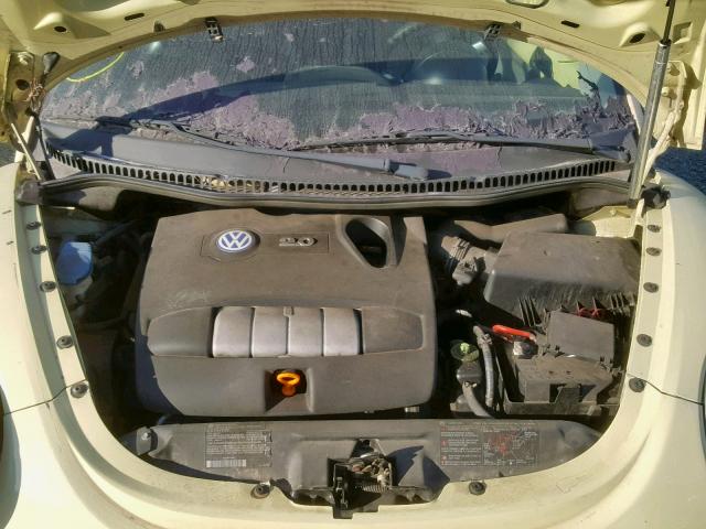 3VWCK21Y03M318061 - 2003 VOLKSWAGEN NEW BEETLE ყვითელი ფოტო 7
