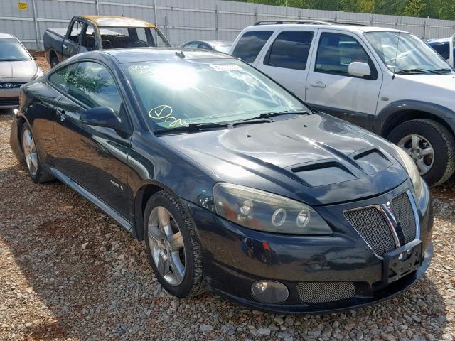 1G2ZM177X84259222 - 2008 PONTIAC G6 GXP BLACK photo 1