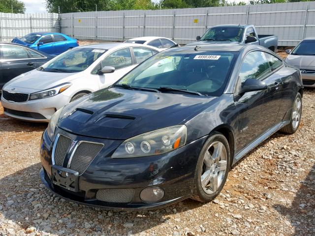 1G2ZM177X84259222 - 2008 PONTIAC G6 GXP BLACK photo 2