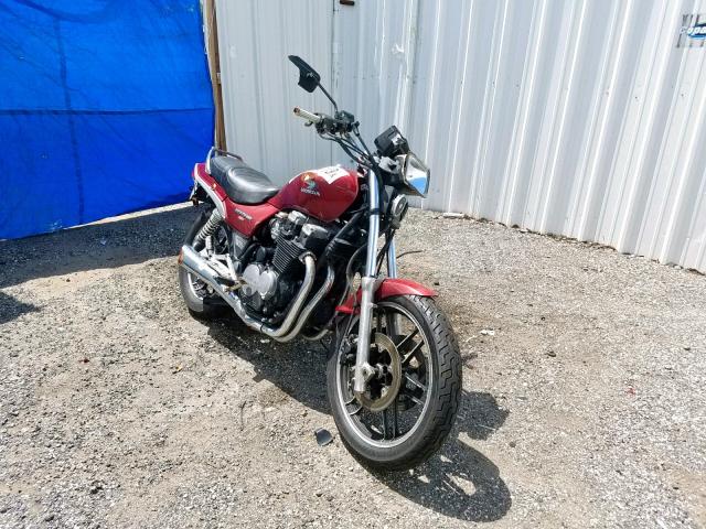 JH2RC1303FM205806 - 1985 HONDA CB650 SC MAROON photo 1