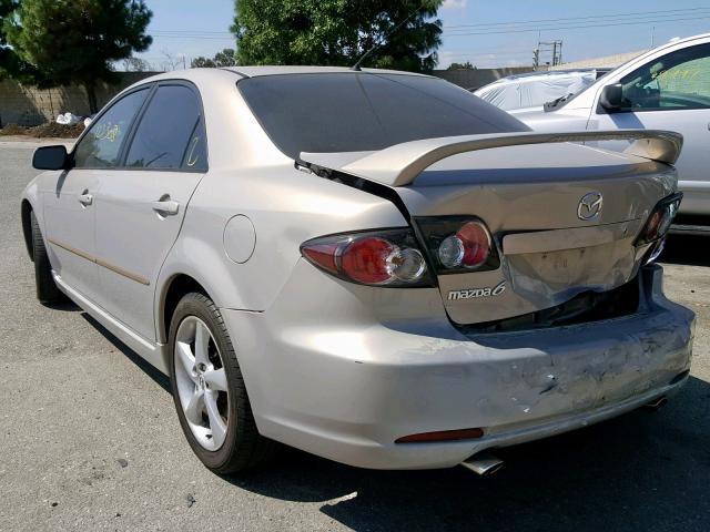 1YVHP80C185M45976 - 2008 MAZDA 6 I TAN photo 3