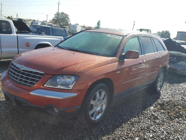 2A8GM68456R683222 - 2006 CHRYSLER PACIFICA T ORANGE photo 2