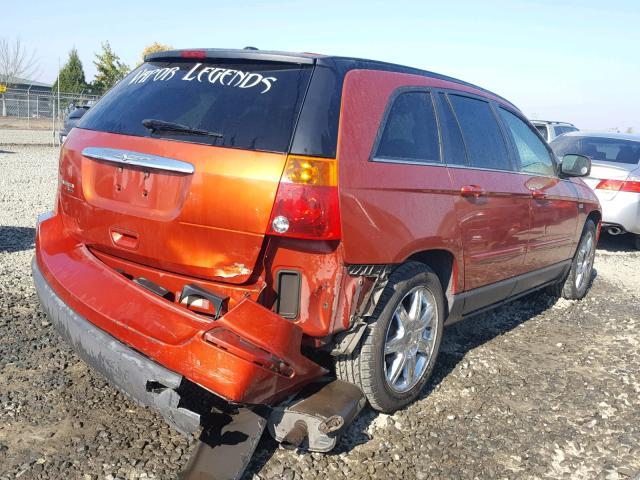 2A8GM68456R683222 - 2006 CHRYSLER PACIFICA T ORANGE photo 4