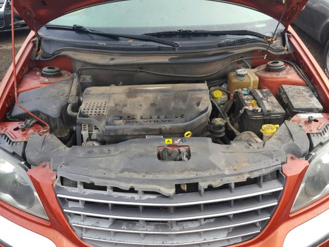 2A8GM68456R683222 - 2006 CHRYSLER PACIFICA T ORANGE photo 7