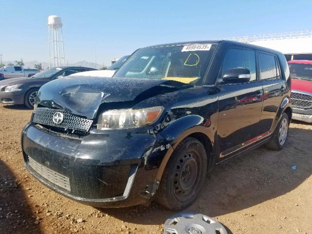 JTLKE50E591090616 - 2009 TOYOTA SCION XB შავი ფოტო 2