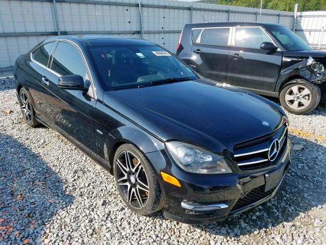 WDDGJ4HB3EG264570 - 2014 MERCEDES-BENZ C 250 BLACK photo 1