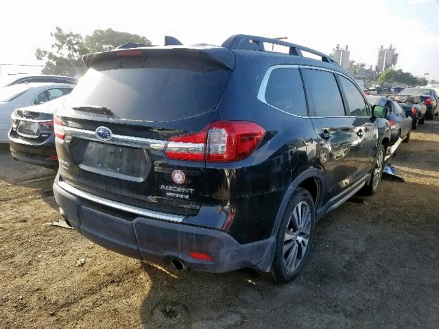 4S4WMALD7K3451605 - 2019 SUBARU ASCENT LIM BLACK photo 4