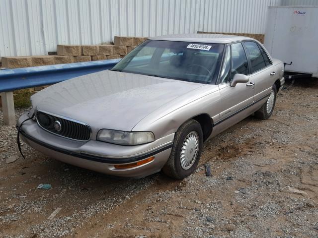 1G4HP52K8VH574845 - 1997 BUICK LESABRE CU GRAY photo 2