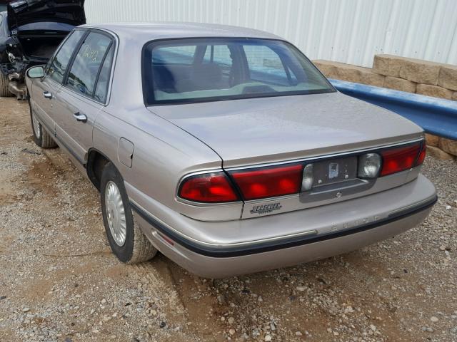 1G4HP52K8VH574845 - 1997 BUICK LESABRE CU GRAY photo 3