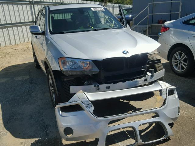 5UXWX9C58D0A32607 - 2013 BMW X3 XDRIVE2 SILVER photo 1