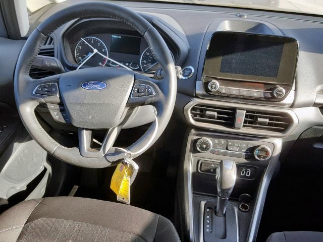 MAJ3P1TE5JC226448 - 2018 FORD ECOSPORT S GRAY photo 9