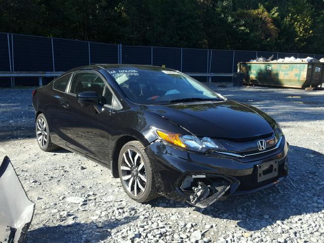 2HGFG3B05EH507453 - 2014 HONDA CIVIC EXL BLACK photo 1