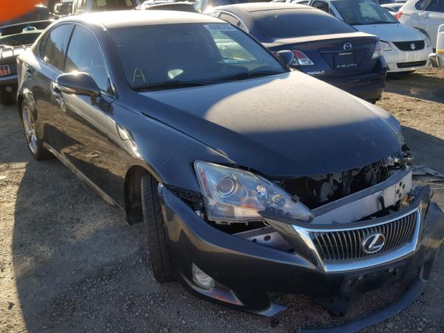 JTHBE262895022227 - 2009 LEXUS IS 350 GRAY photo 1