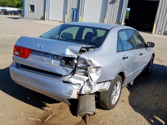 1HGCM56175A136269 - 2005 HONDA ACCORD DX SILVER photo 4