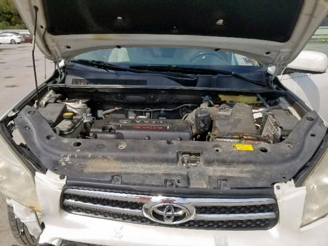 JTMBD31V165047722 - 2006 TOYOTA RAV4 LIMIT WHITE photo 7