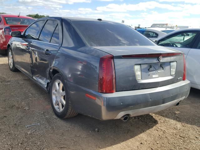 1G6DW677670147930 - 2007 CADILLAC STS GRAY photo 3