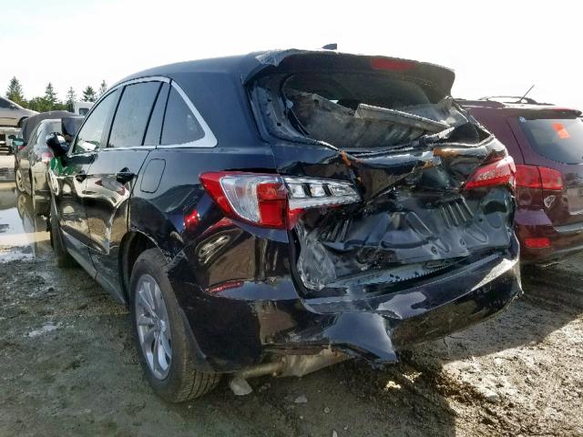 5J8TB4H51JL804131 - 2018 ACURA RDX TECHNO BLACK photo 3