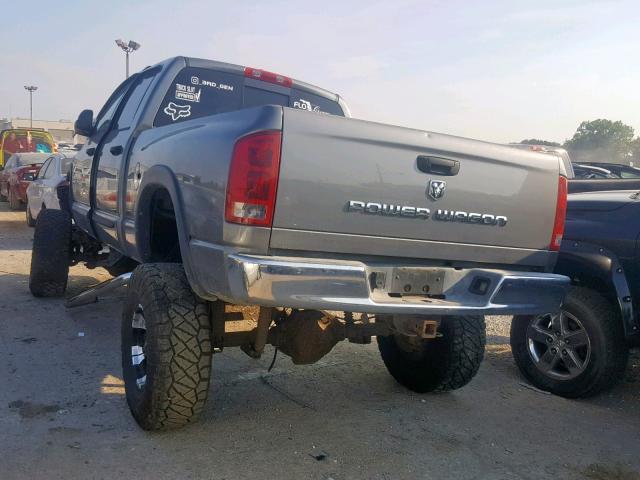 3D7KS28D76G182098 - 2006 DODGE RAM 2500 S ნაცრისფერი ფოტო 3