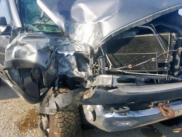 3D7KS28D76G182098 - 2006 DODGE RAM 2500 S ნაცრისფერი ფოტო 9